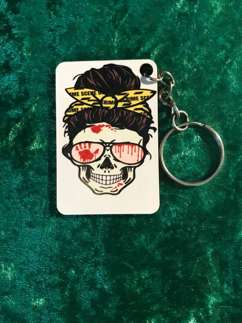 True Crime Mam Keyring