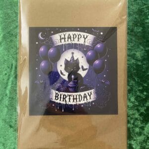 Happy Birthday Black Cat