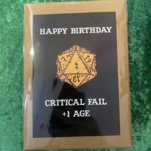 Happy Birthday Critical Fail