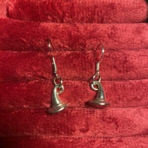 Witch hat earrings