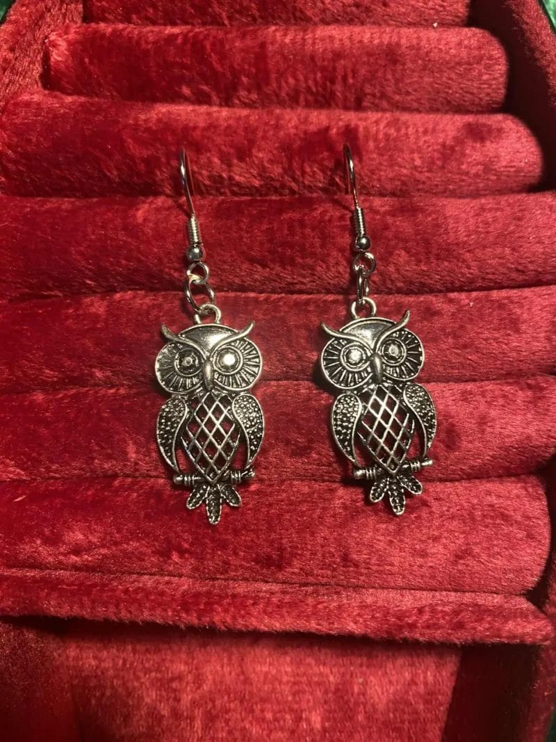 Owl earrings