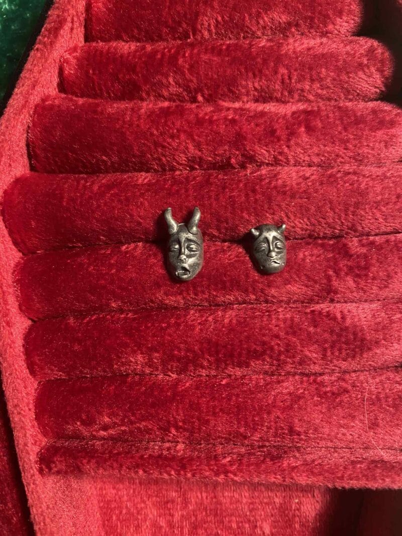 Devil earrings