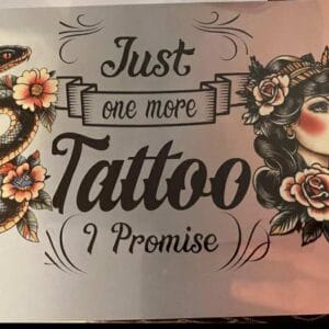 Just one more sign