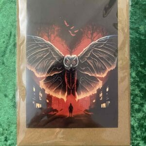 Mothman in Red