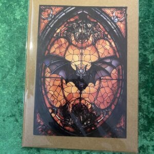 Stained Glass Bat