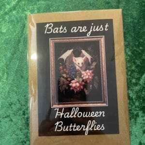 Bats are Just Halloween Butterflies
