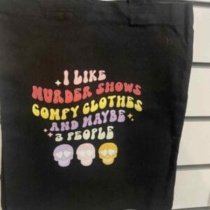 Murder Shows Canvas Bag