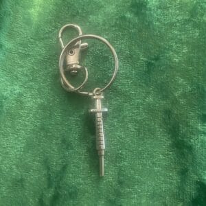 Syringe Keyring
