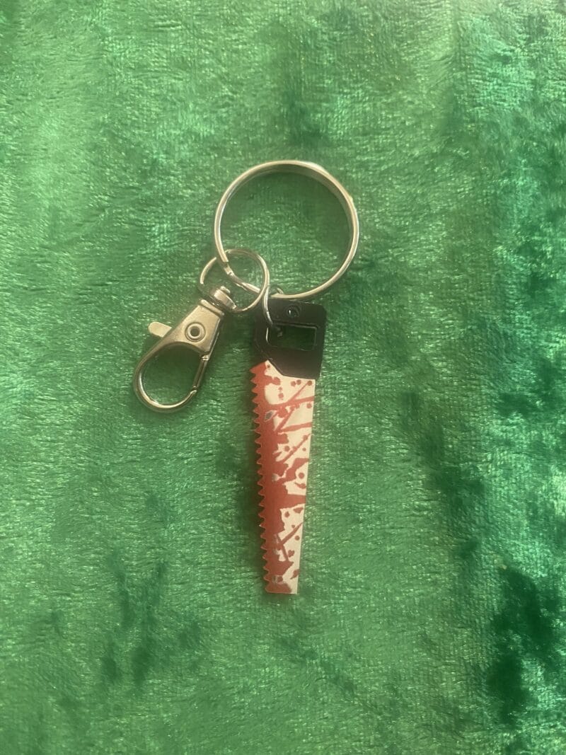 Bloody Saw Keyring