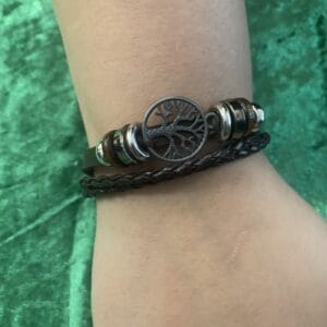 Brown Tree of Life Bracelet