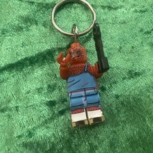 Red Monster Keyring.
