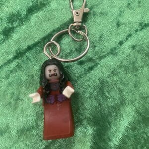 Female Vampire Keyring