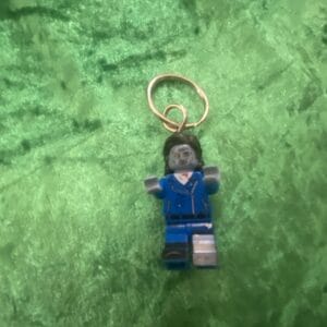 Businessman Zombie Keyring