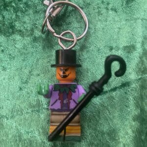 Top Hat Pumpkin Keyring