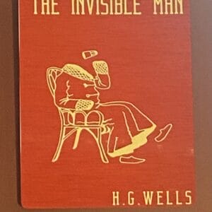 The Invisible Man Metal Sign