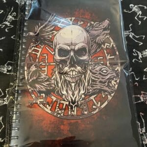 Viking Skeleton Notebook
