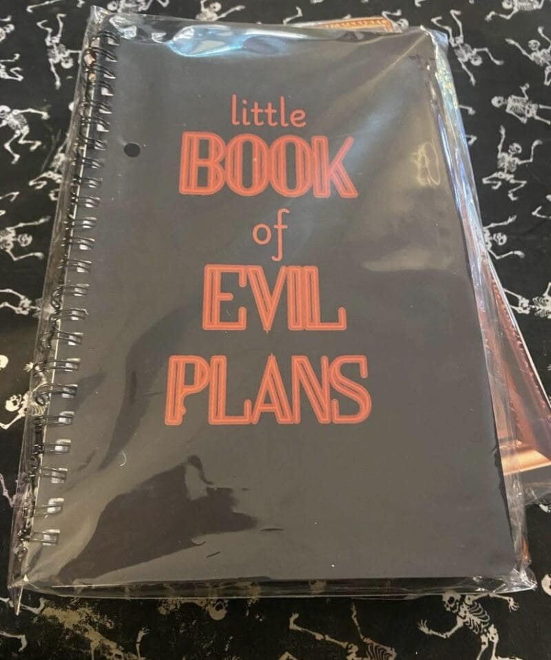 Little Book of Evil Plans Notebook