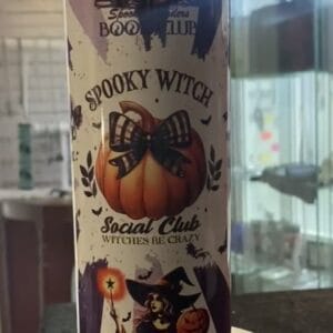 Spooky Witch Tumbler