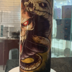 Snake Skull Tumbler