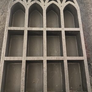 Church style shelf