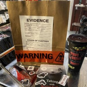 True crime Mystery Book Bags