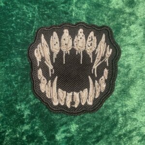 Monster teeth patch