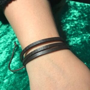 Brown Leather Bracelet