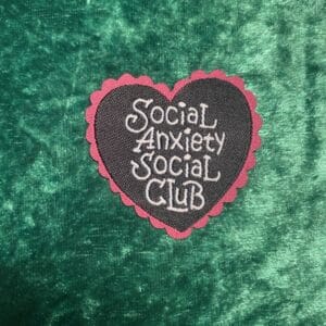 Anxiety club patch
