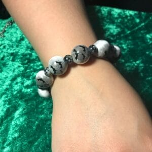 Bat Bead Bracelet