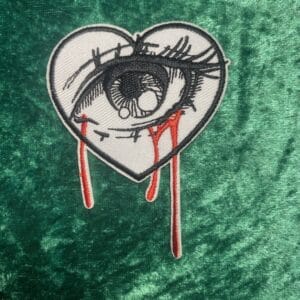 Blood tear patch