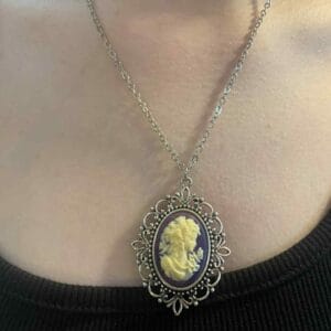Purple Cameo Bracelet