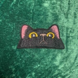 Cat peeping patch