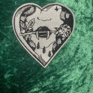Vampire rose patch