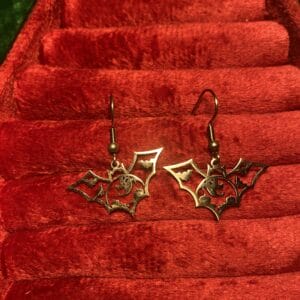 Bat earrings