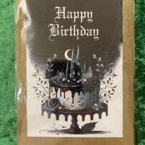 Gothic birthday Cake