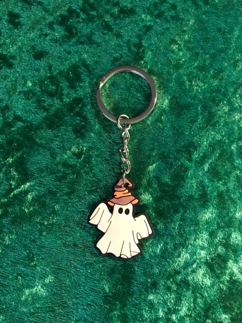 Witchy Ghost Keyring