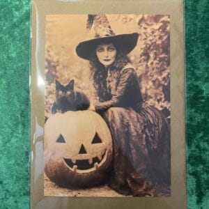 Old Style Halloween witch