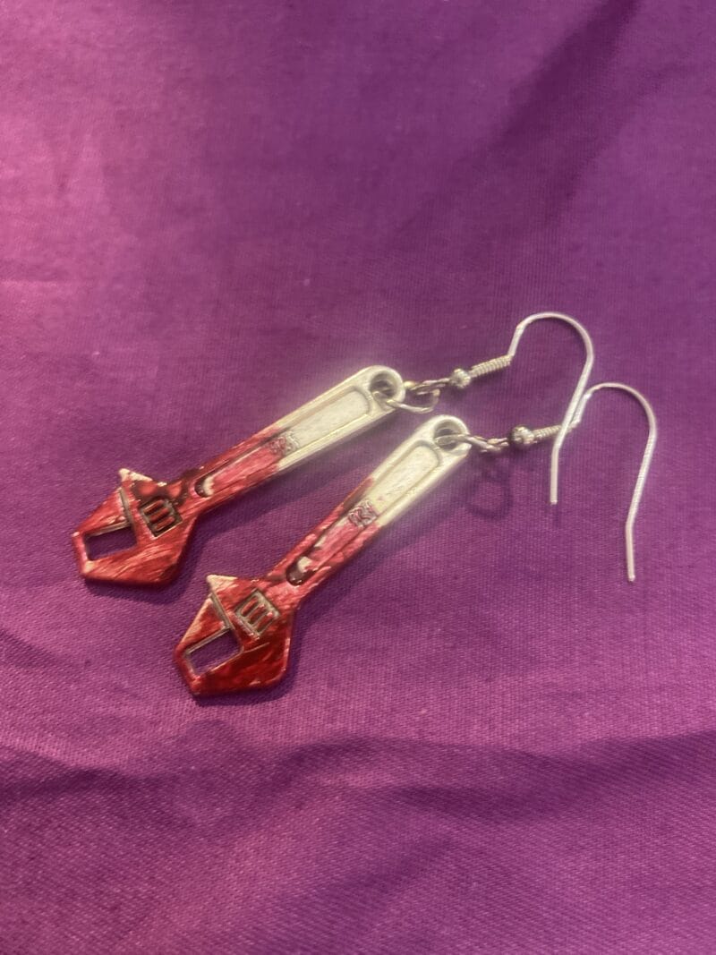 Bloody Wrench Earrings