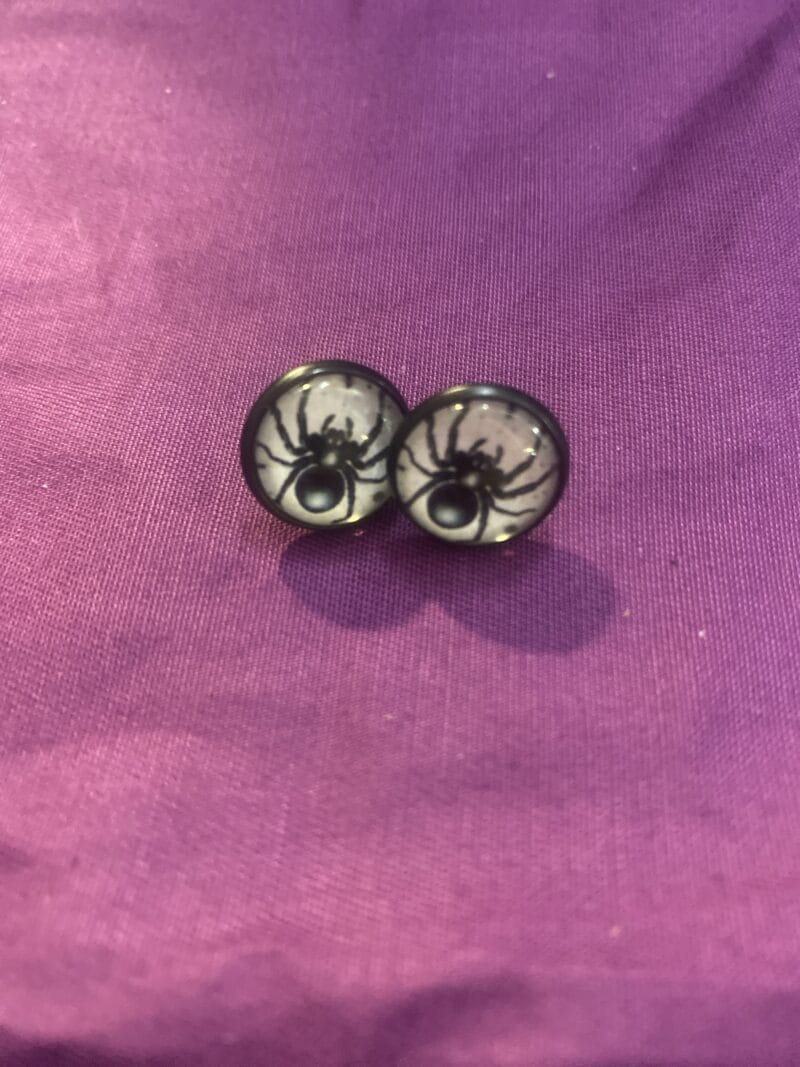 Spider Stud Earrings