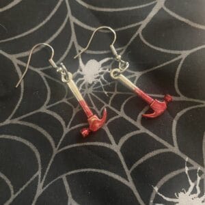 Bloody Hammer Earrings