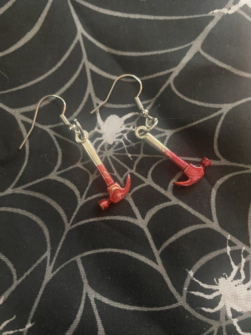 Bloody Hammer Earrings
