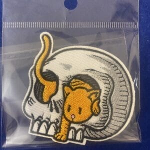 Cat in Skull Patch