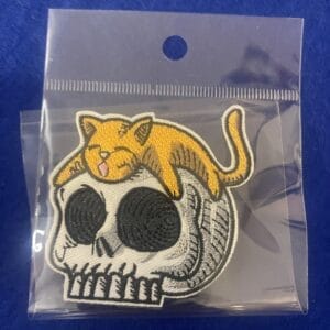 Cat on Skull Patch