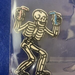 Drinking Skeleton Patch