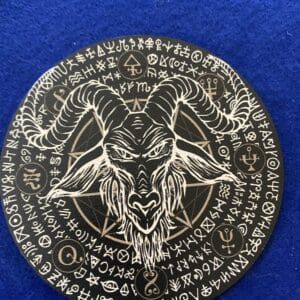 Black Baphomet Poster