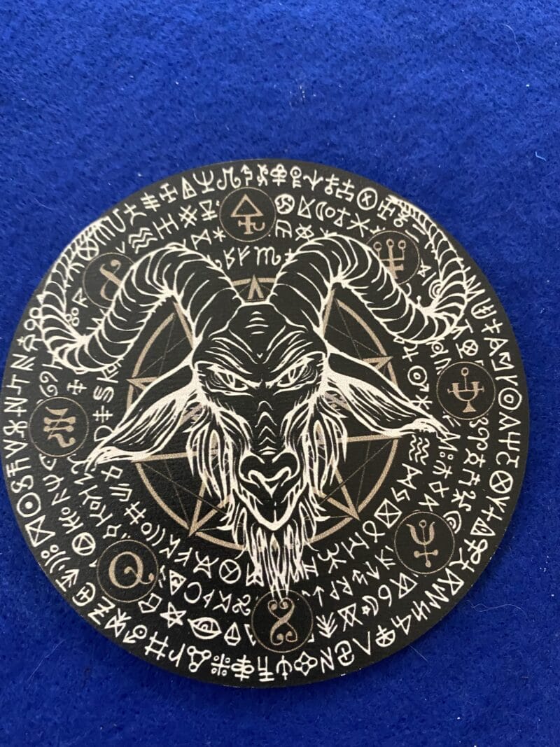 Black Baphomet Poster