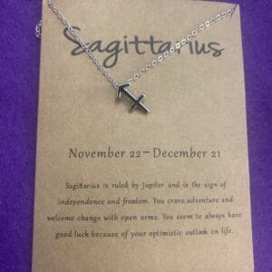 Sagittarius Zodiac Nexklace