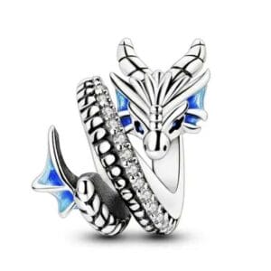 Blue Dragon Charm