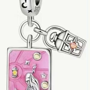 The Hermit Tarot Charm